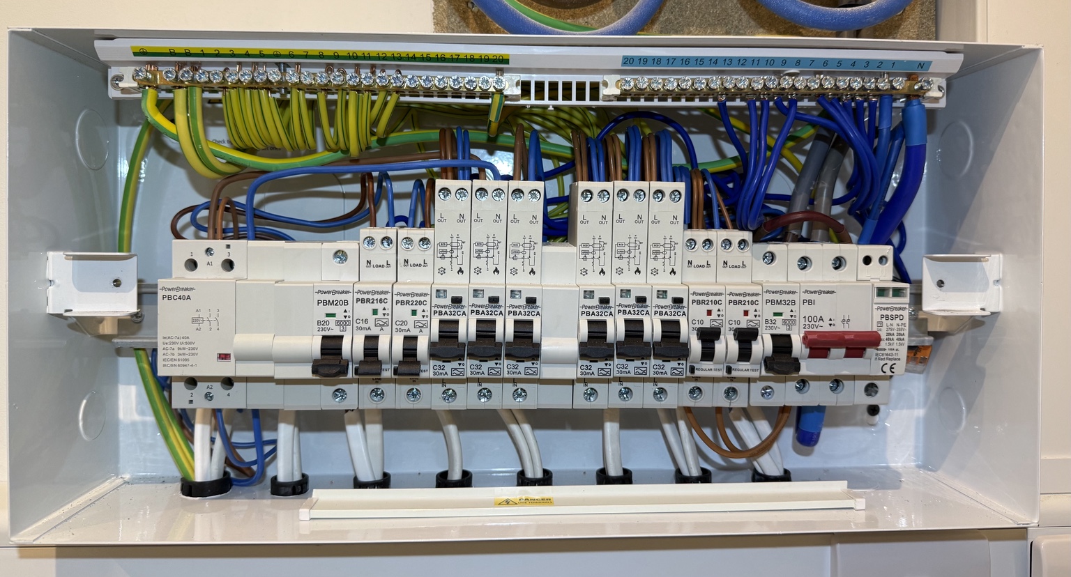 Genuine Electric Prime consumer unit installation